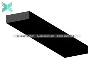 Gioăng cao su xốp EPDM CN -  3mm x 12mm Gioăng cao su xốp EPDM CN -  3mm x 12mm