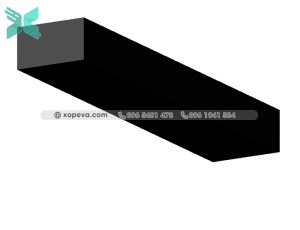 Gioăng cao su xốp EPDM 7x12 Gioăng cao su xốp EPDM 7x12