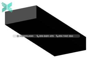 Gioăng cao su xốp EPDM 7x25 Gioăng cao su xốp EPDM 7x25