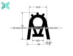 Gioăng silicon chịu nhiệt - 14.5mm x 22mm x 2.5mm Gioăng silicon chịu nhiệt - 14.5mm x 22mm x 2.5mm