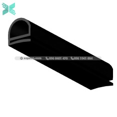 Gioăng silicon trắng chữ E - 20mm x 22mm x 2mm Gioăng silicon trắng chữ E - 20mm x 22mm x 2mm