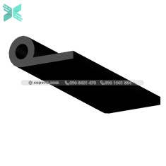 Cao su EPDM đùn chữ P - 15mm x1.5mm Cao su EPDM đùn chữ P - 15mm x1.5mm