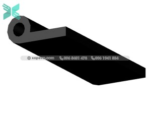 Cao su EPDM P đùn - 15mm x 2mm Cao su EPDM P đùn - 15mm x 2mm