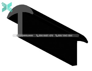 Gioăng cao su EPDM chữ T  - 17.3mm x 17mm Gioăng cao su EPDM chữ T  - 17.3mm x 17mm