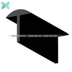 Cao su đùn chữ T - 75mm x 75mm Cao su đùn chữ T - 75mm x 75mm