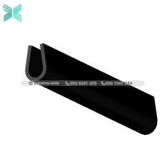 Gioăng EPDM nẹp kính chữ U - 3mm x 5mm Gioăng EPDM nẹp kính chữ U - 3mm x 5mm