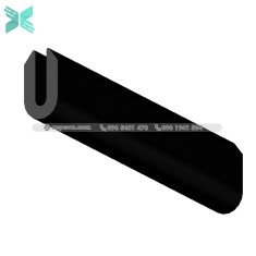 Gioăng EPDM nẹp kính chữ U - 4.5mm x 8mm Gioăng EPDM nẹp kính chữ U - 4.5mm x 8mm