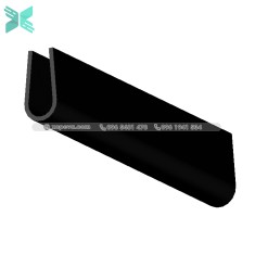 Gioăng cao su EPDM nẹp chữ U  - 4mm x 8mm Gioăng cao su EPDM nẹp chữ U  - 4mm x 8mm