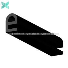 Gioăng silicon chữ E - 10x13x2 Gioăng silicon chữ E - 10x13x2