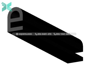 Gioăng silicon chữ E - 10x13x2