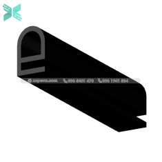Gioăng silicon chữ E - 14x19x2 Gioăng silicon chữ E - 14x19x2