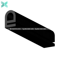 Gioăng silicon chữ E - 15x20x3 Gioăng silicon chữ E - 15x20x3