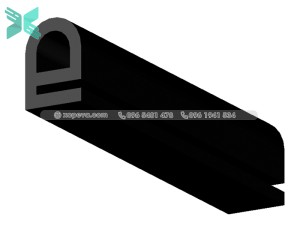 Gioăng silicon chữ E - 15x20x3