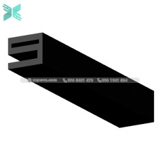 Gioăng silicon chữ E - 20x15x3 Gioăng silicon chữ E - 20x15x3