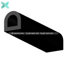 Gioăng cao su EPDM chữ D - 150x150x30 Gioăng cao su EPDM chữ D - 150x150x30