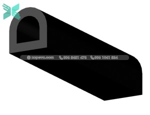 Gioăng cao su EPDM chữ D - 150x150x30 Gioăng cao su EPDM chữ D - 150x150x30