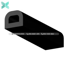 Gioăng cao su EPDM chữ D - 200x150x42.5 Gioăng cao su EPDM chữ D - 200x150x42.5