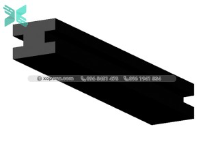 Gioăng cao su chữ H - 9x12x3 Gioăng cao su chữ H - 9x12x3