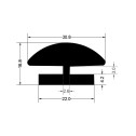 Gioăng cao su chữ H - 16.8x30.8x4.2