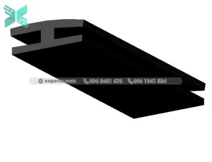 Gioăng cao su EPDM chữ H - 13x4x1 Gioăng cao su EPDM chữ H - 13x4x1