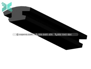 Gioăng cao su EPDM chữ H - 23x10.3x2.7 Gioăng cao su EPDM chữ H - 23x10.3x2.7