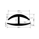 Gioăng cao su EPDM chữ H - 32x15.8x3.2