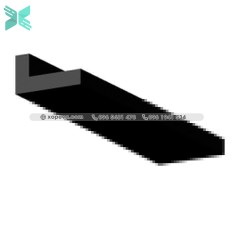 Gioăng cao su EPDM chữ L - 9.5mm x 5mm x 2mm Gioăng cao su EPDM chữ L - 9.5mm x 5mm x 2mm