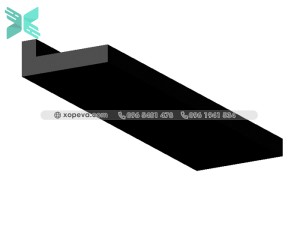 Gioăng cao su EPDM chữ L - 12mm x 4mm x 2mm Gioăng cao su EPDM chữ L - 12mm x 4mm x 2mm
