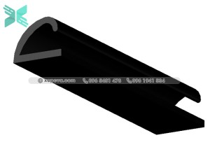 Gioăng cao su EPDM chèn cửa chữ L - 20x15x2.5 Gioăng cao su EPDM chèn cửa chữ L - 20x15x2.5