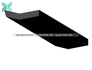 Gioăng cao su EPDM chèn cửa chữ L - 29.4x8.5x4 Gioăng cao su EPDM chèn cửa chữ L - 29.4x8.5x4