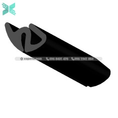 Gioăng cao su cho cửa chữ S - 10x20x2.2 Gioăng cao su cho cửa chữ S - 10x20x2.2