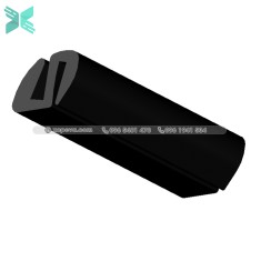 Gioăng cao su cho cửa chữ S - 21.6x15x3