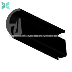 Gioăng cao su cho cửa chữ S - 21.6x35x3.1