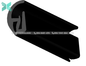 Gioăng cao su cho cửa chữ S - 21.6x35x3.1 Gioăng cao su cho cửa chữ S - 21.6x35x3.1