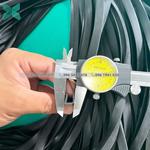 Gioăng cao su EPDM đen chữ U 10x9x8