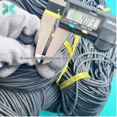 Gioăng cao su xốp EPDM phi 4 Gioăng cao su xốp EPDM phi 4