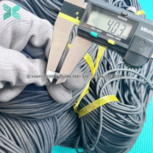 Gioăng cao su xốp EPDM phi 4