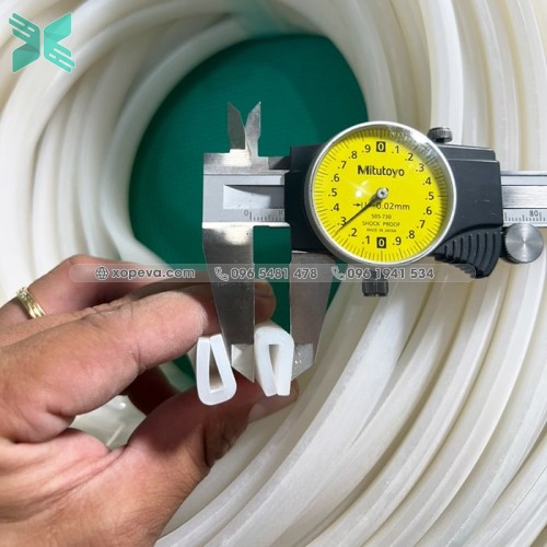 Gioăng silicon chữ U 9.6x15.2x3