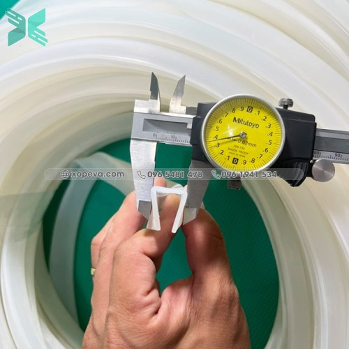 Gioăng silicon chữ U 17x20x2