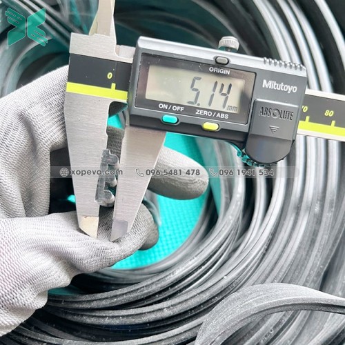 Gioăng silicon đen 17x5x3