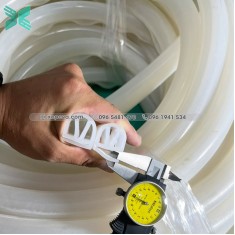 Gioăng silicon trắng chữ E 26x27x3 Gioăng silicon trắng chữ E 26x27x3