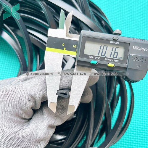 Gioăng cao su EPDM chữ U 5x10x1.5