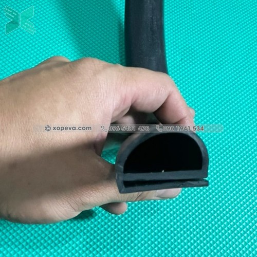 Gioăng cao su EPDM chữ E 30x21x2