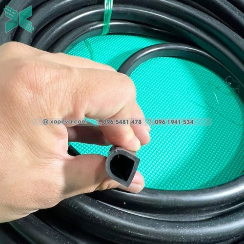 Gioăng cao su EPDM chữ D 14x14x2