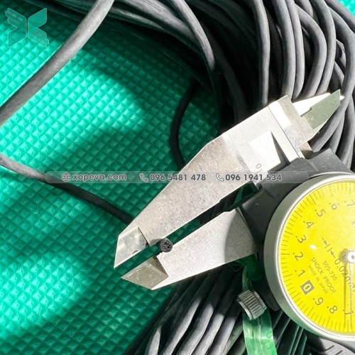 Gioăng cao su xốp EPDM phi 3