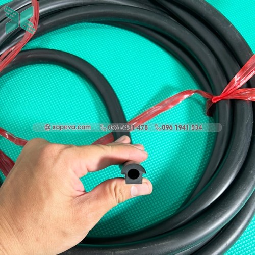 Gioăng cao su EPDM chữ D 12x15x3.5