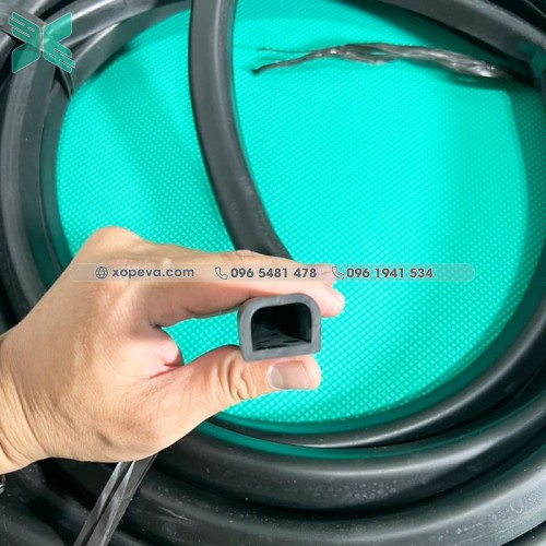 Gioăng cao su EPDM chữ D 20x25x3