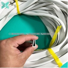 Gioăng cao su EPDM màu trắng chữ U 7x15x5 Gioăng cao su EPDM màu trắng chữ U 7x15x5