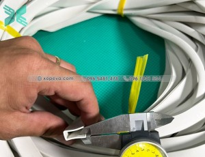 Gioăng cao su EPDM màu trắng chữ U 7x15x5 Gioăng cao su EPDM màu trắng chữ U 7x15x5