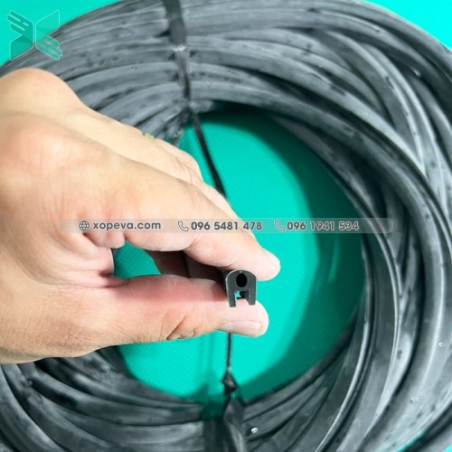 Gioăng cao su EPDM chữ D 9.8x8.5x2.2